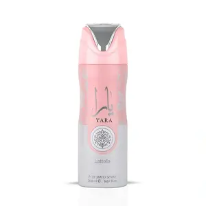 Yara Perfumed Body Spray Deodorant by Lattafa, 200ml