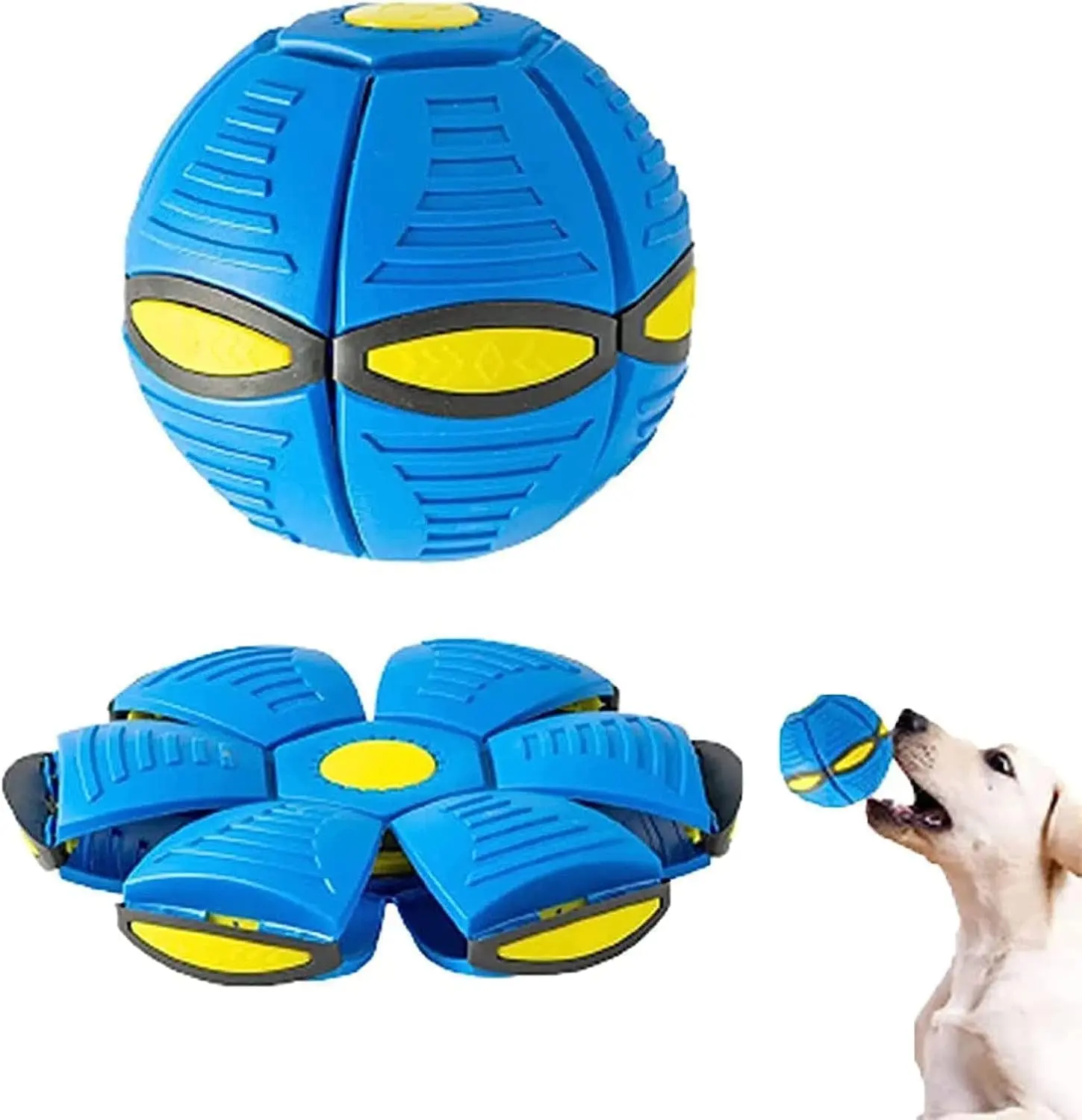 Squish-N-Bounce Funtastic Frisbee Dog Ball