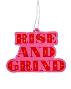 Rise And Grind Car Air Freshener (Vanilla)