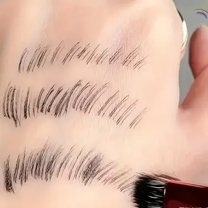 Multifunctional Square Concealer Brush, Angled Eyebrow Brush, Hairline Brush, Portable Makeup Brush