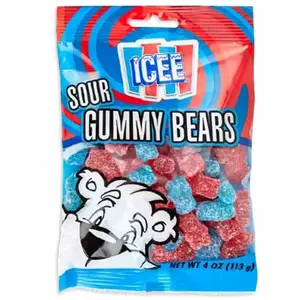ICEE Sour Gummy Bears: 12-Piece Case