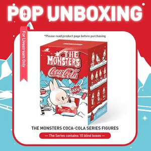 unboxing - THE MONSTERS COCA-COLA Series Figures