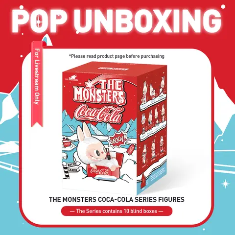 unboxing - THE MONSTERS COCA-COLA Series Figures