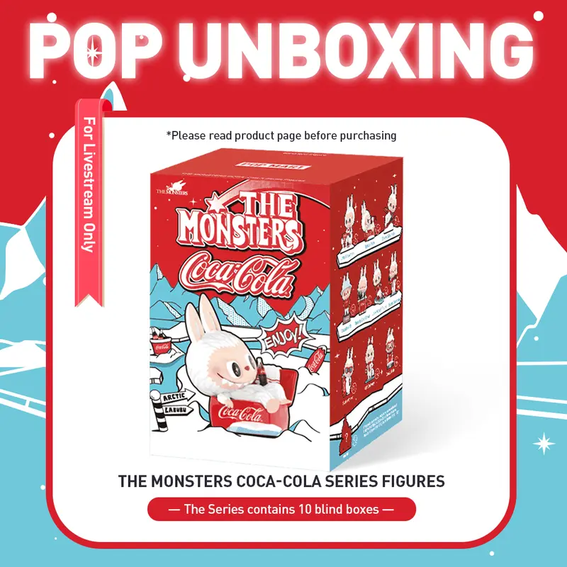 unboxing - THE MONSTERS COCA-COLA Series Figures