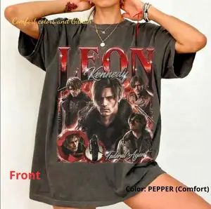 Vintage Le0n Kennedy Comfort Colors/Gildan TShirt, Homage Le0n Kennedy Tee, Resident Evil 4 Shirt, RE4 tee, Video Game Shirts