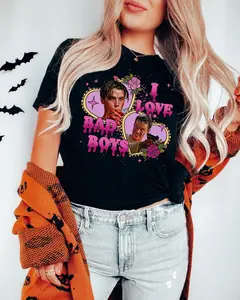 I love Bad Boys Scream Shirt, Billy Loomis, Stu Macher, Favorite Scary Movie Shirt