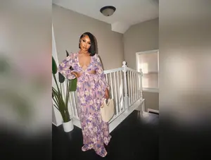 MAUI FLORAL MAXI DRESS   