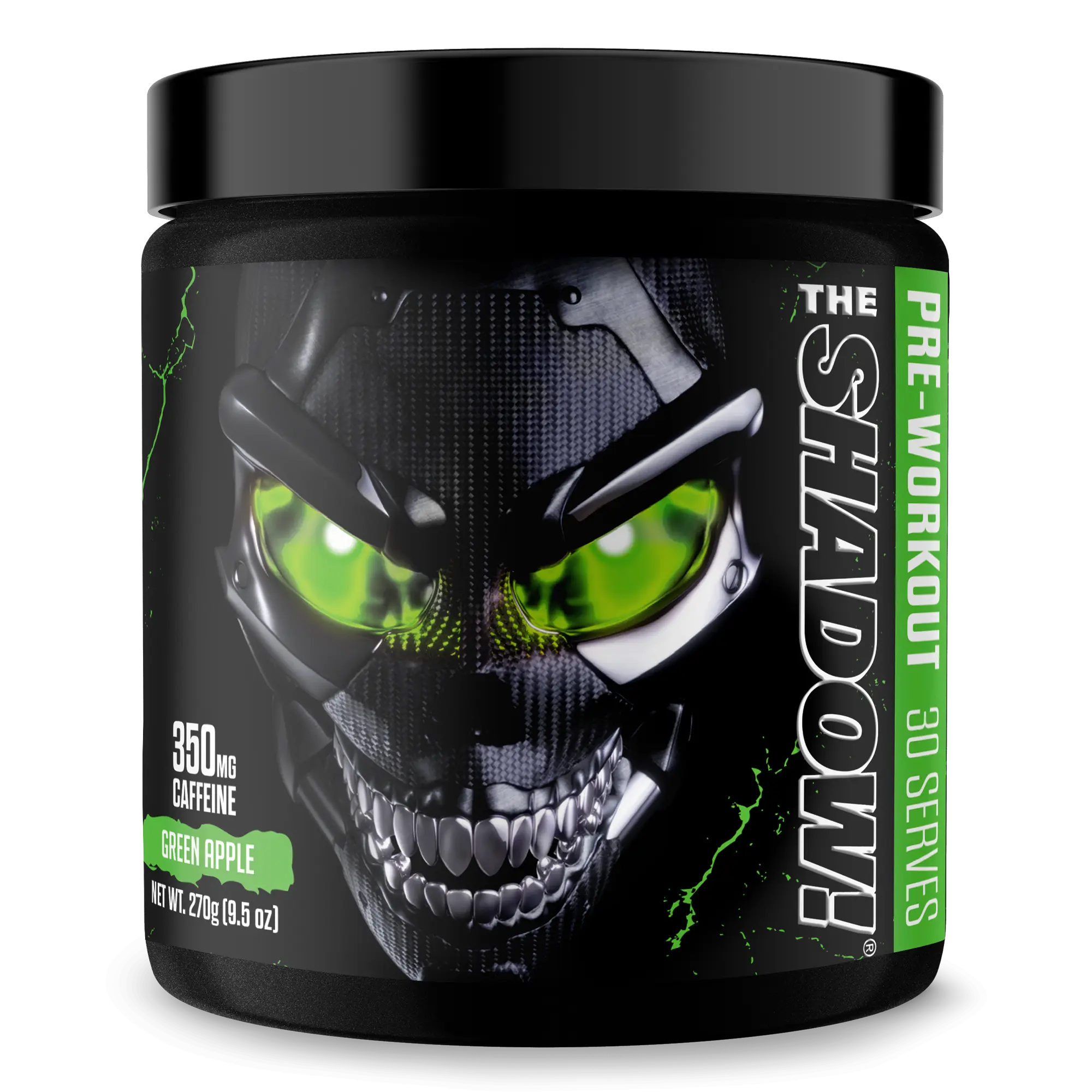 JNX SPORTS The Shadow! High Stim Pre Workout Powder | 350mg of Caffeine | Mental Focus, Insane Energy & Superhuman Strength for Men & Women | 30 Servings Supplement