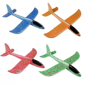 Outdoor Toy Hand-Thrown Foam Plane, Ultra-Light Durable Spiral Glider, Parent-Child Sports Toy, Fun Outdoor Activity