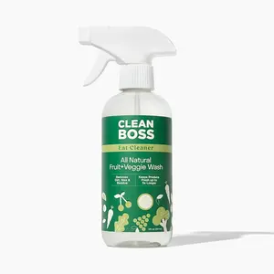 CleanBoss - Eat Cleaner, 12 oz with one Trigger - Keeps Produce Fresh, Vegan, Gluten Free