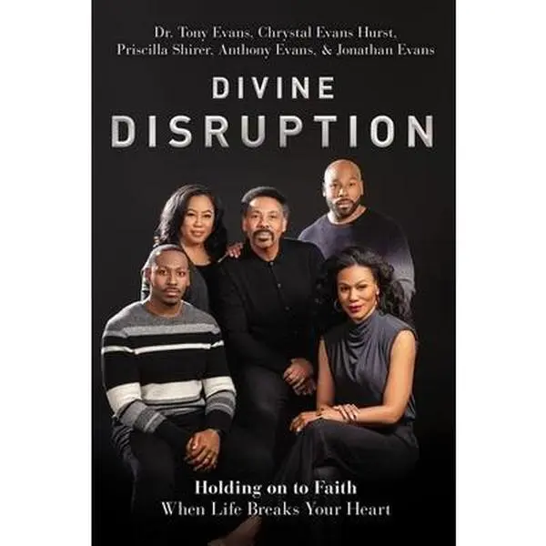USED Book - Divine Disruption: Holding on to Faith When Life Breaks Your Heart by Evans, Tony (Hardcover) - english