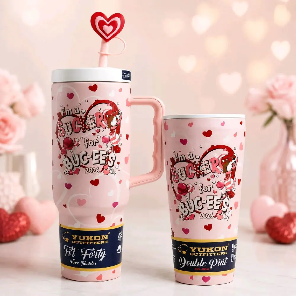 Buc-ee's Valentine's 2026 Tumbler - 40 oz