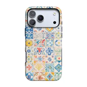 Casely iPhone 17 Pro Max Case | Dolce Vita | Tuscan Tiles | Bold Protective Design | Compatible with MagSafe