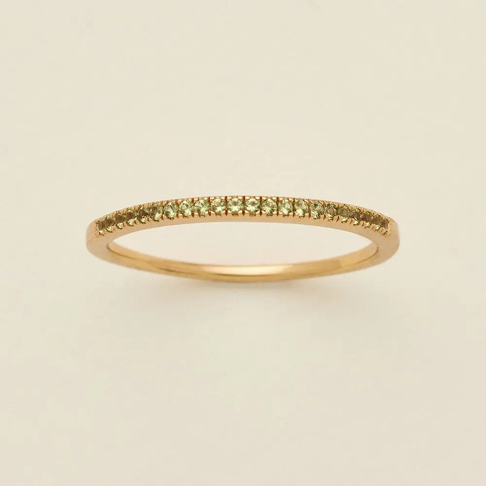 August Birthstone Stacking Ring August Birthstone Stacking Ring