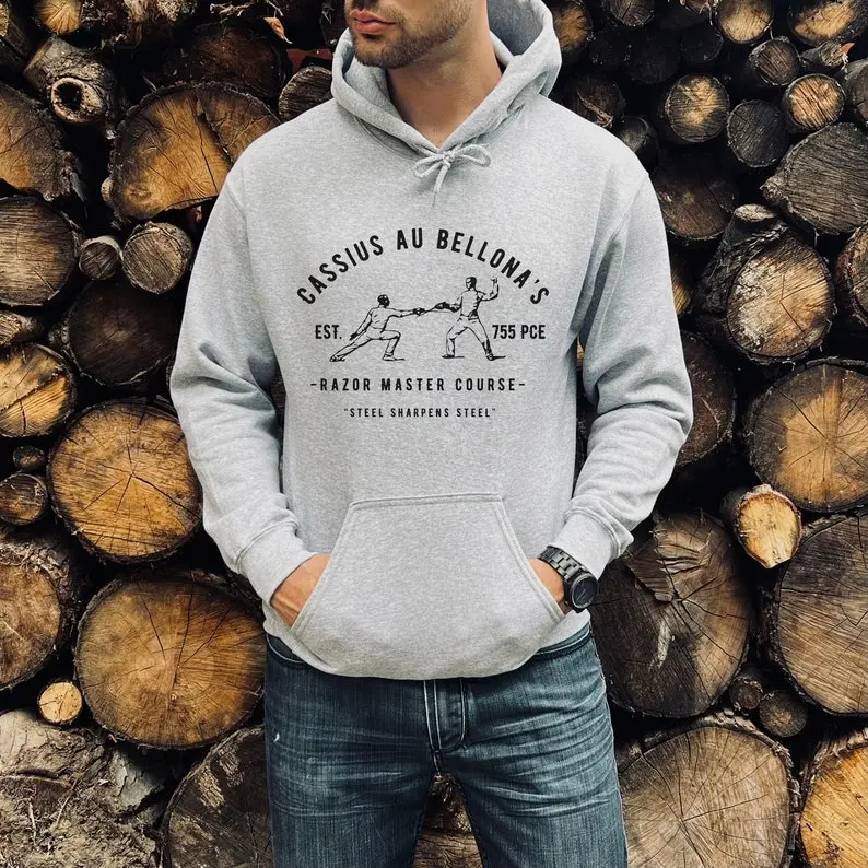 Cassius Razor Trainer Unisex Hoodie, Red Rising merch, Red Rising Hoodie, Red Rising Series Shirt, Howler Hoodie, Book Lover Gift, Darrow