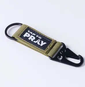 Tap To Pray™ - Tactical Carabiner Keychain (Green)