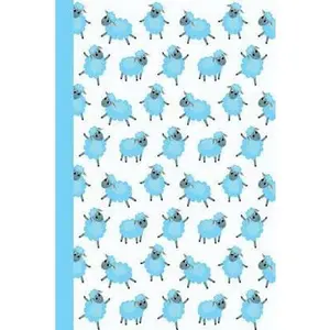 USED-Journal: Baby Sheep (Blue) 6x9 - Dot Journal - Journal with Dot Grid Paper - Dotted Pages with Light Grey Dots by Content, Premise (Paperback)