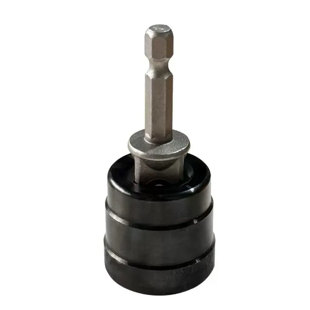Universal Jack Socket Adapter for Hand Drill Sturdy Scissor Jack Drill Adapter Heavy-Duty Socket Converter Easy Tire Change Tool for Electric Wrenches Hand Drills and Ratchets