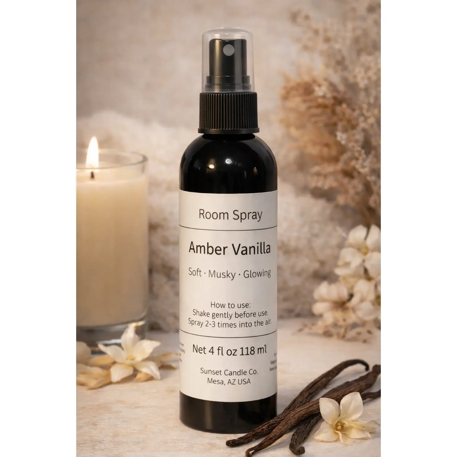Amber Vanilla Room Spray
