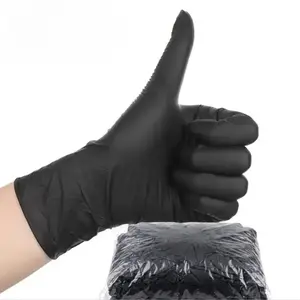 20pcs/50pcs/100pcs Disposable Gloves, Nitrile Composite Cleaning Gloves, Salon Beauty Nail Art Tattoo Kitchen Home Use Gloves