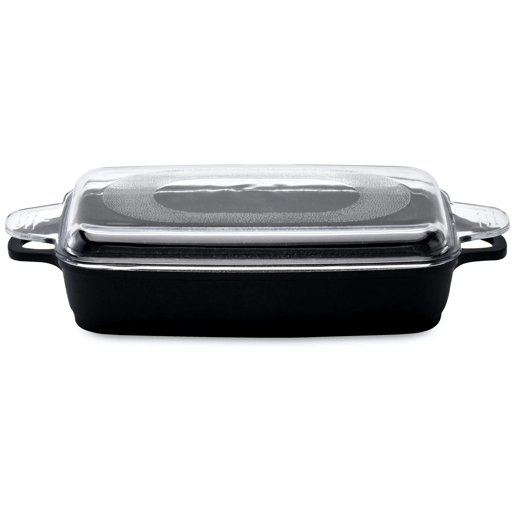 BergHOFF Scala 4Qt. Cast Alum Roasting Pan w Glss Lid BergHOFF Scala 4Qt. Cast Alum Roasting Pan w Glss Lid