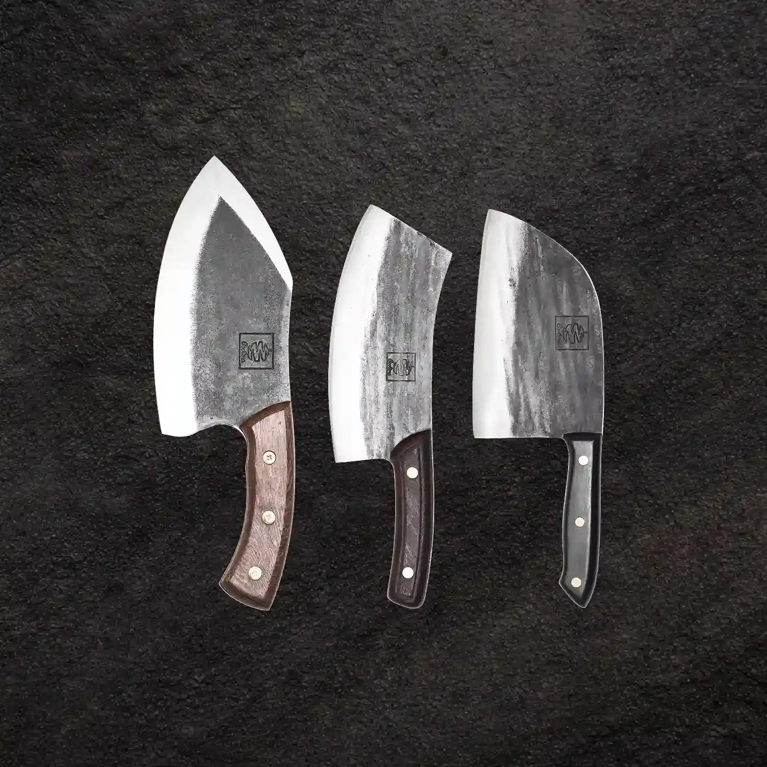 Holy Trinity (Holy Trio) Co-Designed High-Carbon Stainless Steel Meat Knives Set for Home Kitchen Precision Cutting