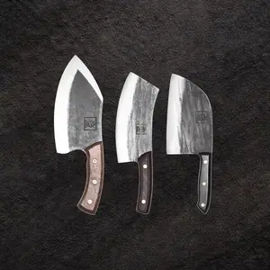 Holy Trinity (Holy Trio) Co-Designed High-Carbon Stainless Steel Meat Knives Set for Home Kitchen Precision Cutting