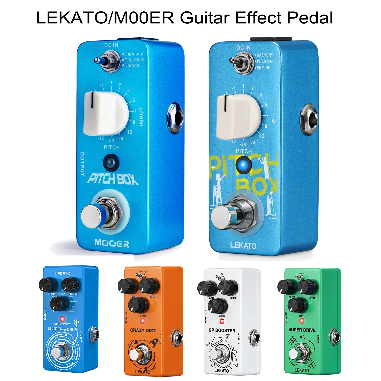 MOOER/LEKATO Digitech Drop Pedal, Harmonizer Guitar Effect Pedal Pitch Box,  MPS1 Guitar Effect Pedal Pitch Box, Guitar Harmonizer Pitch Shifter, Guitar  Pedal Pitch Pedal for Electric Guitar Bass, True Bypass - TikTok