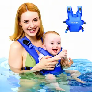 Baby Carrier, Adjustable Baby Sling Support Infant Chest Holder with Drawstring Backpack for 0-36M 13-33lbs Newborn Toddler Swimming Pool Beach Land (Dark Blue) pram wrap cozy