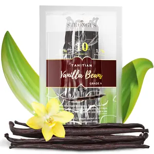 Tahitian Vanilla Beans - Home Christmas Presents for Family - Tahitian Vanilla Extract - Ideal Gift for the Holidays and Thanksgiving for Mothers, Moms, Chefs, Family & Friends - 12-Pack