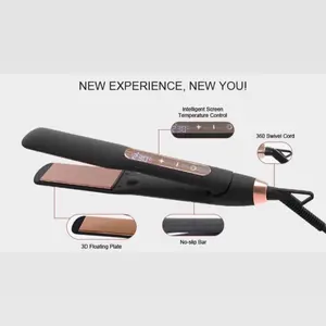 Luxe 1.5 inch Flat Iron Hair Straightener for Easy Straightening and Curling