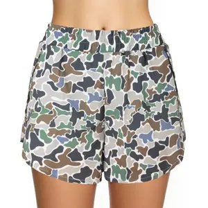 New ladies camouflage comfortable casual sports fashion high-waisted shorts#Summervibes New ladies camouflage comfortable casual sports fashion high-waisted shorts#Summervibes