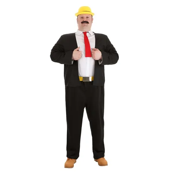 Men's Plus Size Wimpy Popeye Costume