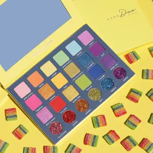 Kara Beauty Creative Beauty Palette’s Matte Mettalic Satin Glitter