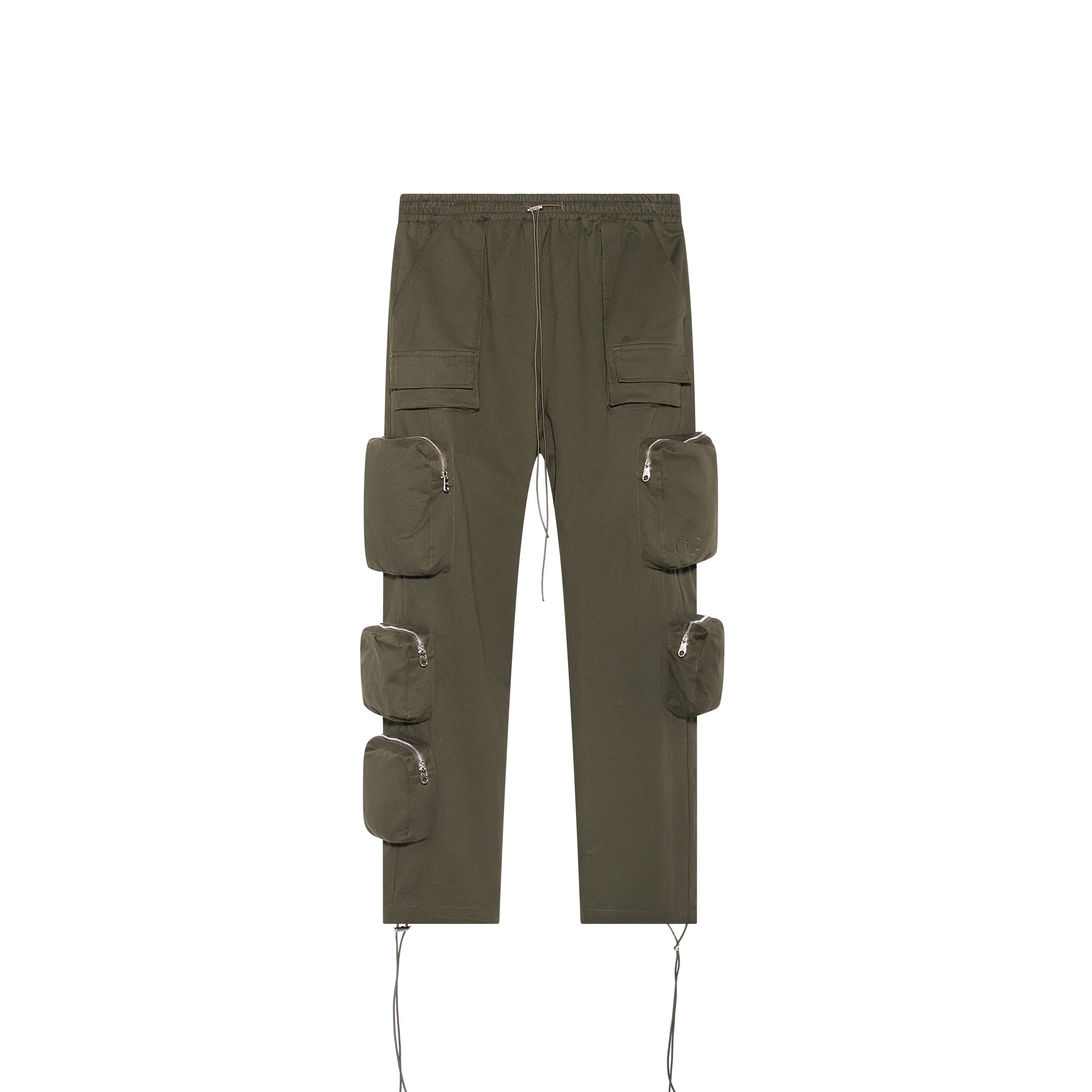 Cotton Twill Cargo Pants