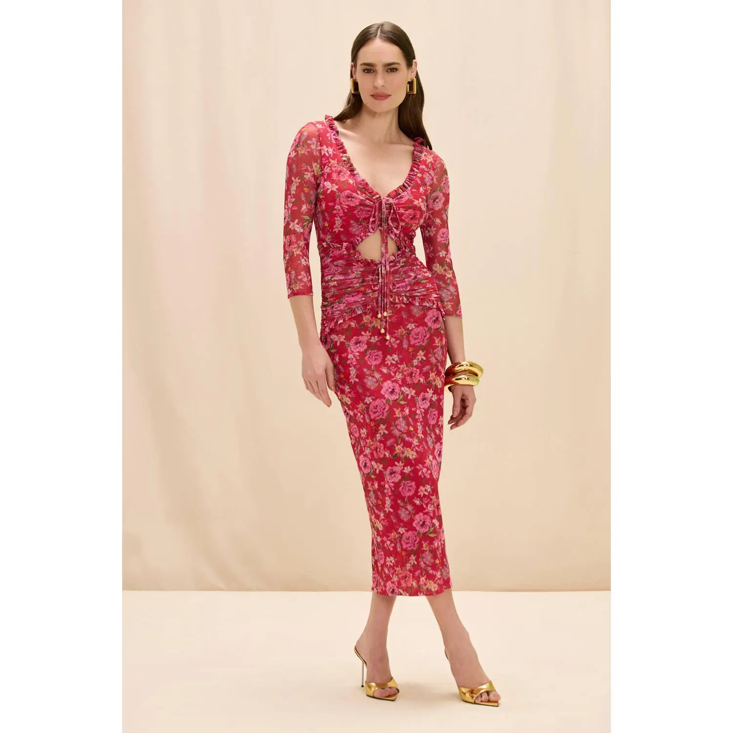 PEONY MIDI DRESS