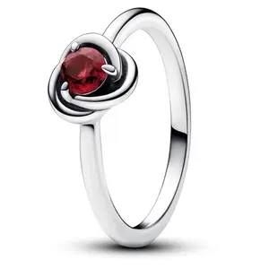 Pandora July Birthstone Eternity Circle Ring 192993C07-56