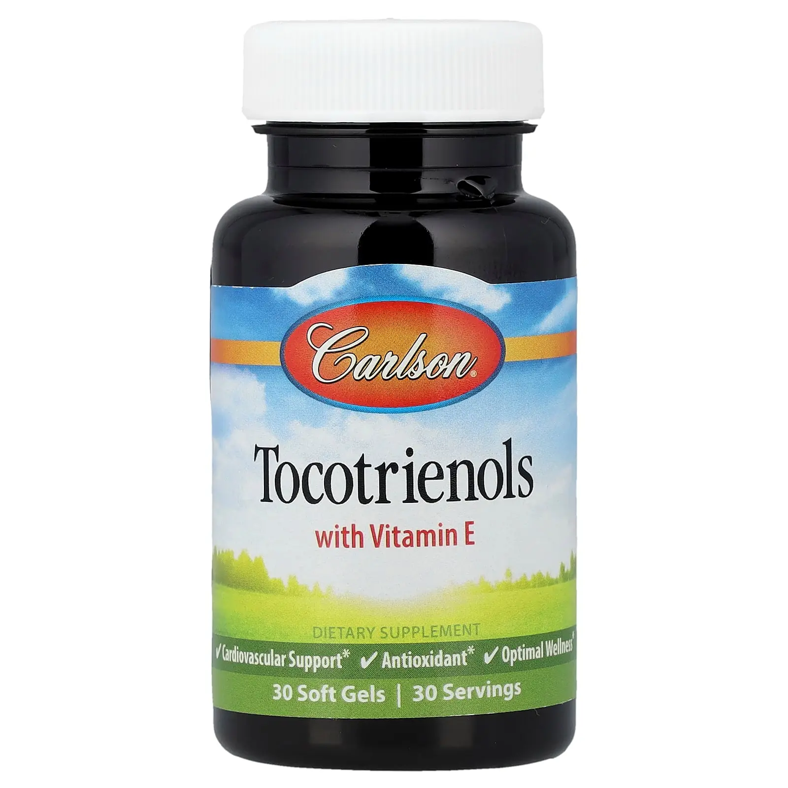 Carlson Tocotrienols with Vitamin E, 30 Soft Gels