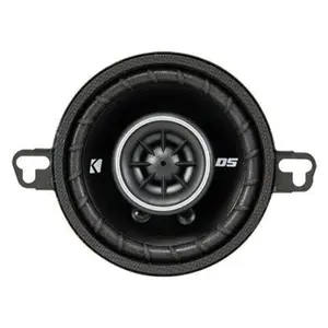 KICKER DSC350 Acoustic Foam Coaxial Speakers - 3.5-Inch (89mm), 4-Ohm (Pair), Acoustic Foam Speakers