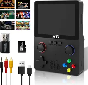 X6 Game Console Dual Joystick 11 SimulatorsGBA Video Game Consolas Portable Retro Video Handheld Gaming Console Support TV Output