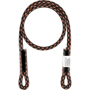 8MM (5/16") Prusik Cord, Pre-Sewn Eye-to-Eye Prusik Loop, Safety Climbing Aider Climb Gear for Arborist Rescue Mountaineering, Friction Hitch Cord Climbingsticks for Outdoor 45 Inches