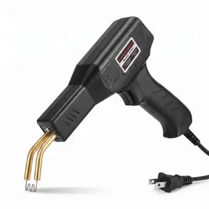 Car Bumper Repair Hot Stapler Welder Gun Complete Kit with 600 Staples for Plastic Fairing