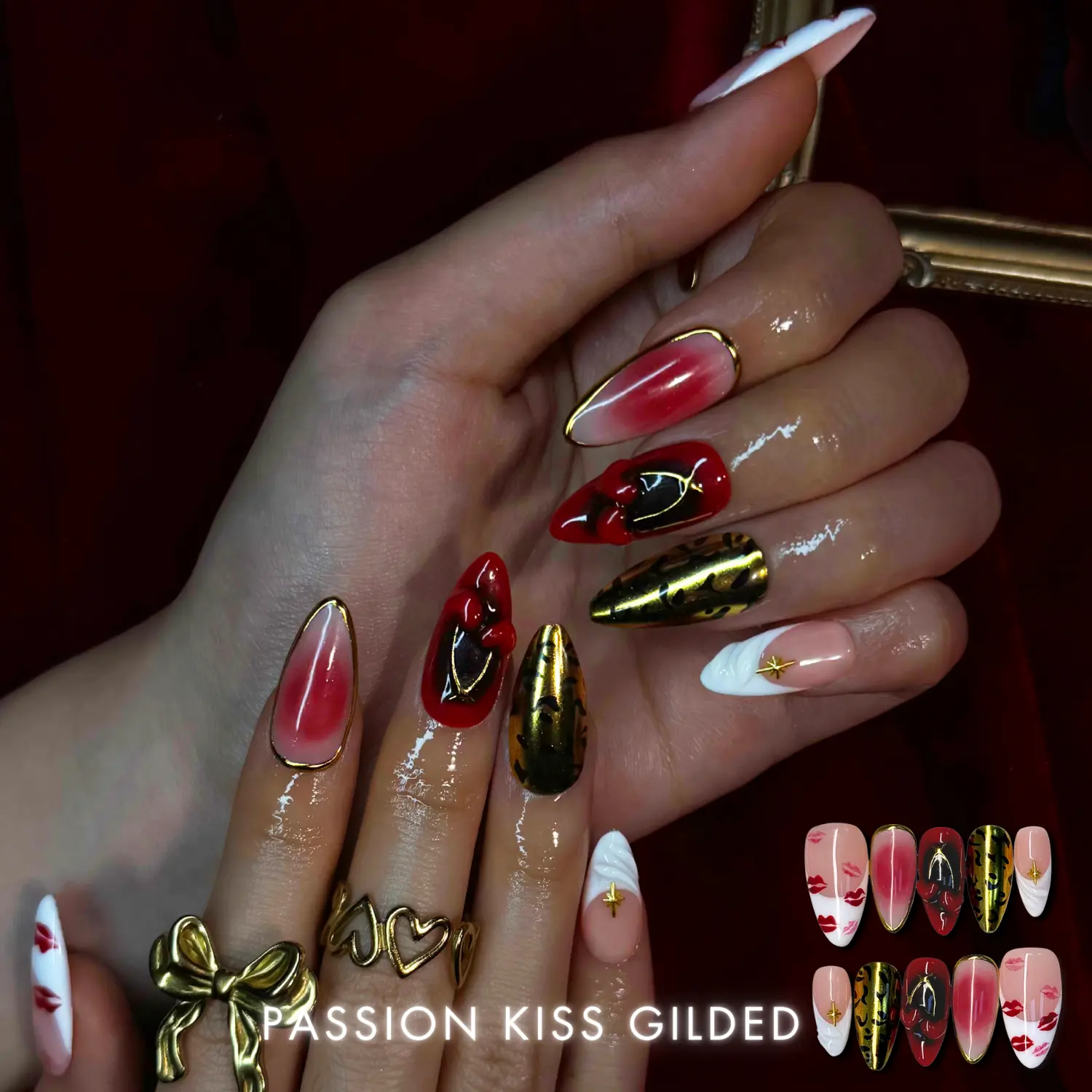 Passion Kiss Gilded