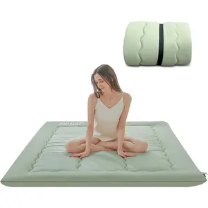 Japanese Mattress Futon Mattress,3" Foldable Tatami Sleeping Pad for Adults & Kids,100% High Density Foam Comfortable Mattress Full Size 54"x 80",for and,Green