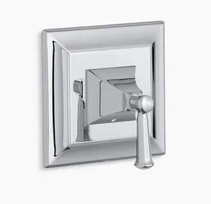 New Polished Chrome Valve trim with lever handle for thermostatic valve by KOHLER