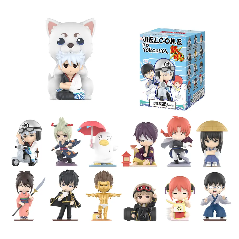 POP MART Gintama Welcome To Yorozuya Series Figures Blind Box