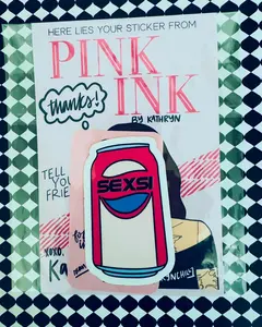 Sexsi Pepsi Sticker Decor Decorative for laptop decal