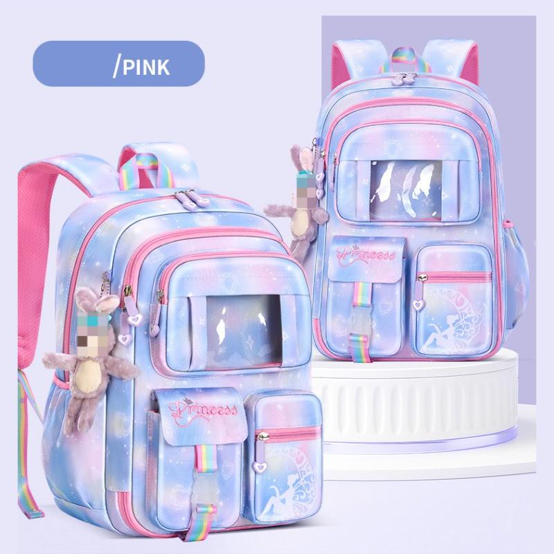1 Piece Fantasy Princess Cute Cartoon Backpack, School Backpack, Casual Outdoor Bag, School Bag