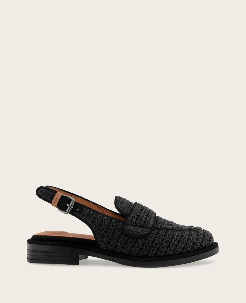 GENTLE SOULS - Caleb Raffia Slingback