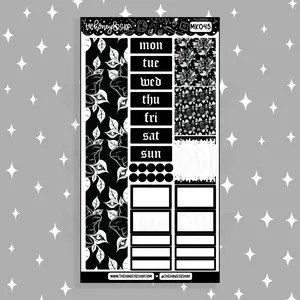 Blackout BEE6 Monthly Kit | Fits BEE6 TRP Planner